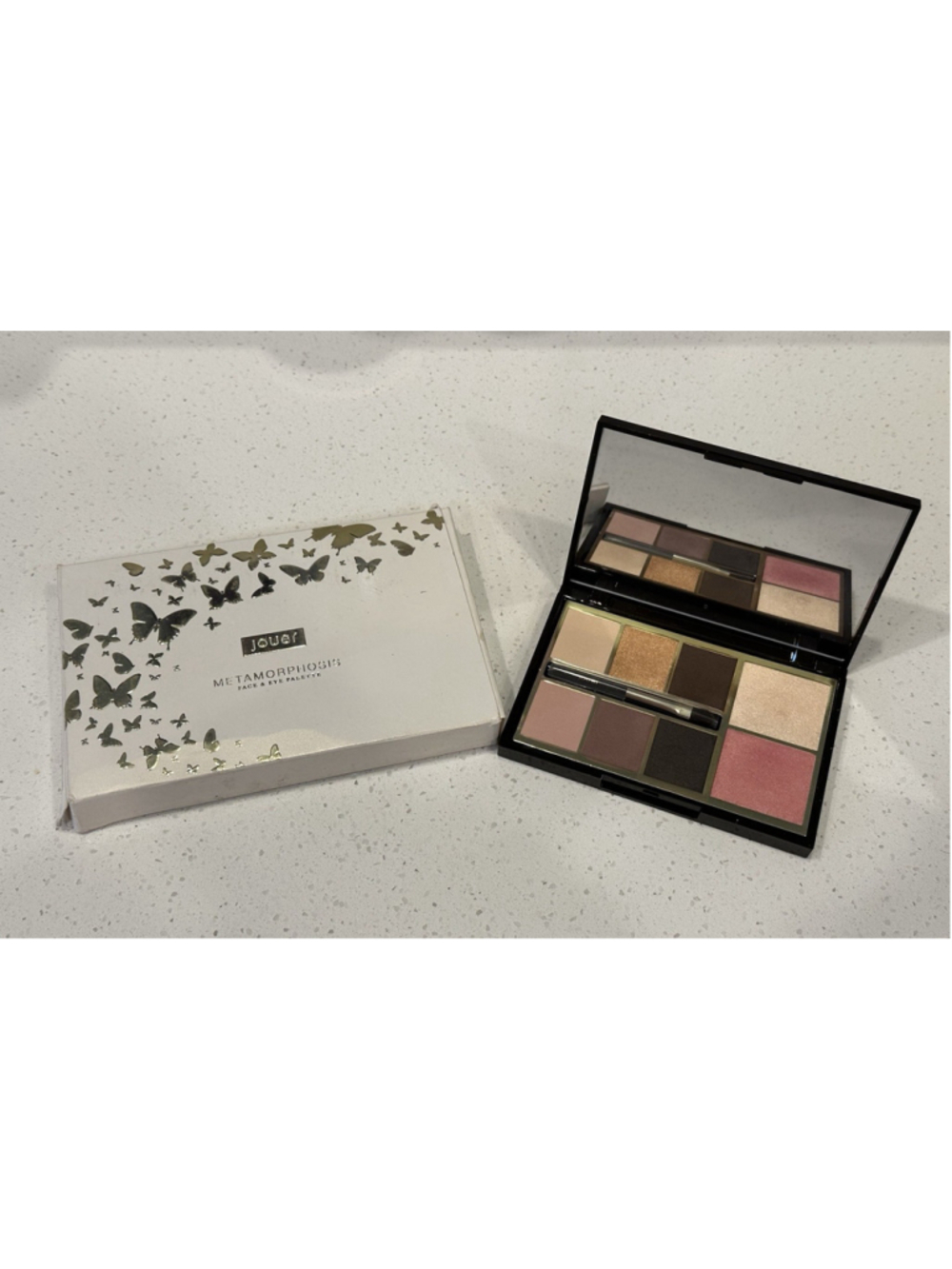 Jouer Metamorphosis Face & Eye Palette, Made In Italy. 0.45 Oz NIB